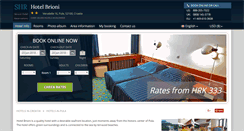Desktop Screenshot of hotel-brioni-pula.h-rez.com