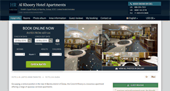 Desktop Screenshot of coral-alkhoory-apartments.h-rez.com