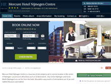 Tablet Screenshot of mercure-nijmegen-centre.h-rez.com
