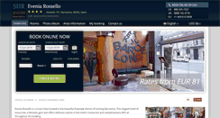 Desktop Screenshot of evenia-rossello-barcelona.h-rez.com