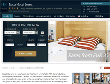 Tablet Screenshot of itaca-hotel-jerez.h-rez.com