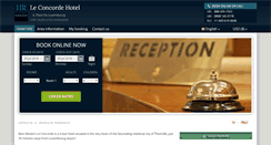 Desktop Screenshot of le-concorde-thionville.h-rez.com