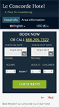 Mobile Screenshot of le-concorde-thionville.h-rez.com
