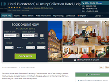 Tablet Screenshot of hotel-furstenhof-leipzig.h-rez.com