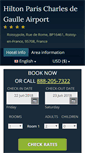 Mobile Screenshot of hilton-charles-de-gaulle.h-rez.com