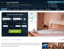 Tablet Screenshot of hotel-splendid-dubrovnik.h-rez.com