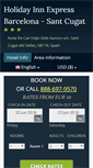 Mobile Screenshot of holiday-express-st-cugat.h-rez.com