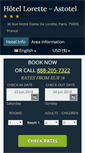 Mobile Screenshot of hotel-lorette-opera-paris.h-rez.com