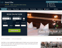 Tablet Screenshot of hotel-elbe-frankfurt-main.h-rez.com