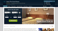 Desktop Screenshot of hotel-aldobrandeschi-rome.h-rez.com