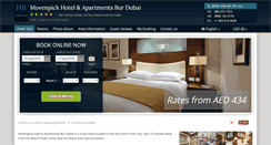 Desktop Screenshot of movenpick-hotel-bur-dubai.h-rez.com