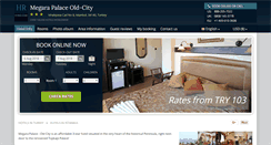Desktop Screenshot of megara-palace-istanbul.h-rez.com