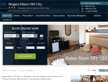 Tablet Screenshot of megara-palace-istanbul.h-rez.com