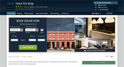 Desktop Screenshot of hotel-eth-rioja-haro.h-rez.com