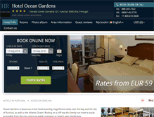 Tablet Screenshot of ocean-gardens-funchal.h-rez.com
