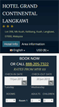 Mobile Screenshot of grandcontinental-langkawi.h-rez.com