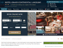 Tablet Screenshot of grandcontinental-langkawi.h-rez.com