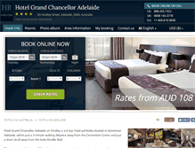 Tablet Screenshot of grand-chancellor-adelaide.h-rez.com