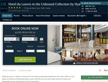 Tablet Screenshot of hotel-du-louvre-paris.h-rez.com