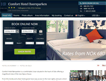 Tablet Screenshot of comfort-hotel-borsparken.h-rez.com