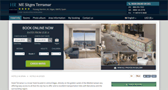 Desktop Screenshot of hotel-terramar-sitges.h-rez.com