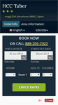 Mobile Screenshot of hotel-hcc-taber-barcelona.h-rez.com