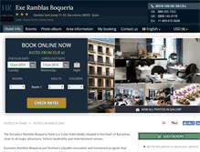 Tablet Screenshot of eurostars-ramblasboqueria.h-rez.com
