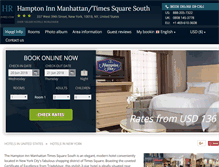 Tablet Screenshot of hampton-inn-timessq-south.h-rez.com