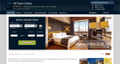 Desktop Screenshot of fenix-hotel-lisboa.h-rez.com