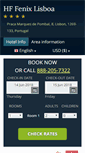 Mobile Screenshot of fenix-hotel-lisboa.h-rez.com
