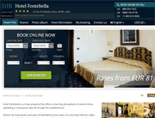 Tablet Screenshot of fontebella-hotel-assisi.h-rez.com