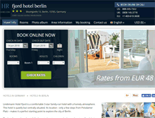 Tablet Screenshot of fjord-hotel-berlin.h-rez.com