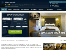 Tablet Screenshot of hotel-andaluz-albuquerque.h-rez.com