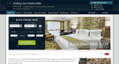 Desktop Screenshot of holiday-inn-golden-mile.h-rez.com