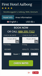 Mobile Screenshot of first-hotel-aalborg.h-rez.com