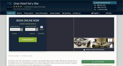 Desktop Screenshot of gran-hotel-solymar-calpe.h-rez.com