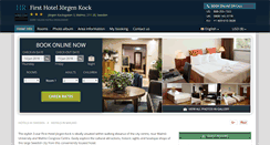 Desktop Screenshot of first-hotel-jorgen-kock.h-rez.com