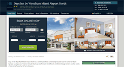 Desktop Screenshot of days-inn-miami-arpt-north.h-rez.com