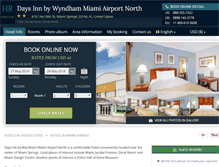 Tablet Screenshot of days-inn-miami-arpt-north.h-rez.com