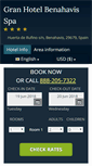 Mobile Screenshot of gran-hotel-benahavis-spa.h-rez.com