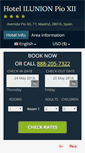 Mobile Screenshot of confortel-pio-xii-madrid.h-rez.com