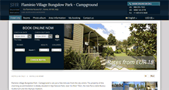 Desktop Screenshot of flaminio-village-bungalow.h-rez.com