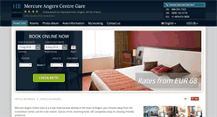 Desktop Screenshot of mercure-angers-centrefoch.h-rez.com