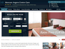 Tablet Screenshot of mercure-angers-centrefoch.h-rez.com